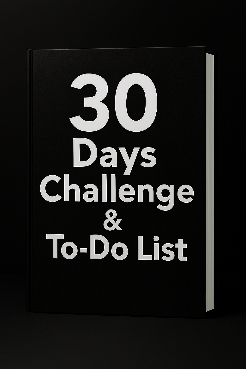 30 Days Challenge & To-do List