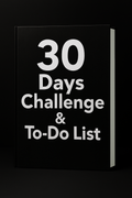 30 Days Challenge & To-do List
