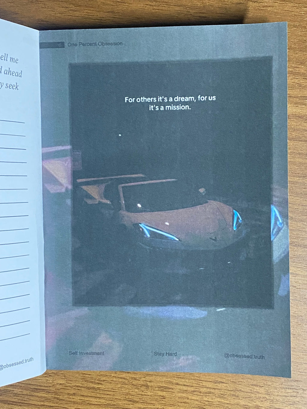 One Percent Obsession